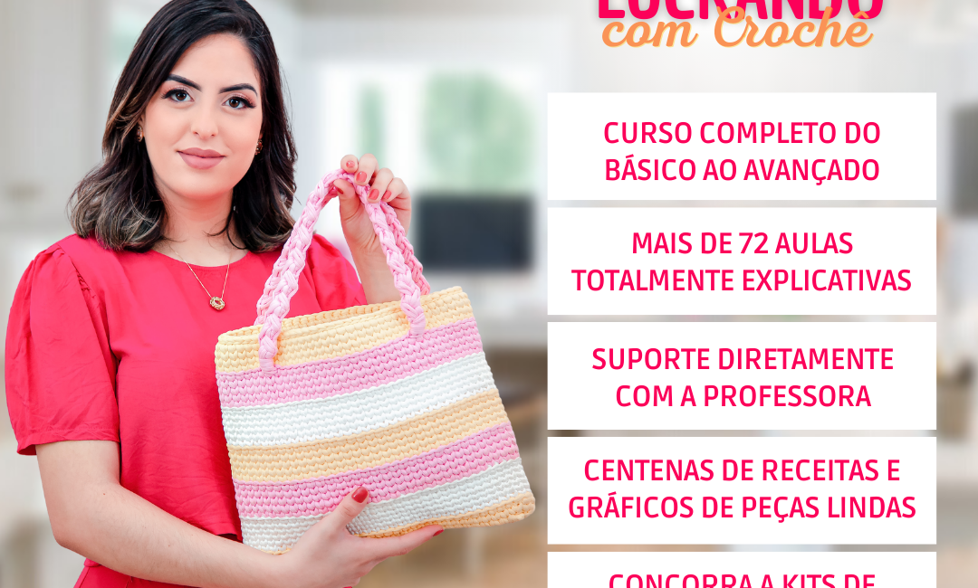 Lucrando com Crochê de Isabela Tavares