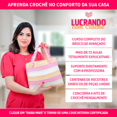 Lucrando com Crochê de Isabela Tavares